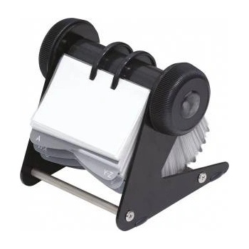 DONAU SWIVEL CARD HOLDER DONAU, FOR 400 BUSINESS CARDS, BLACK 1394001PL-01