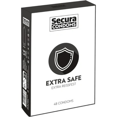 Secura 48 бр. По-плътни презервативи Secura Extra Safe