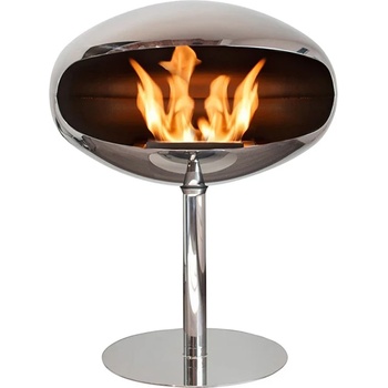 Cocoon Fires Pedestal Stainless Steel