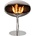 Cocoon Fires Pedestal Stainless Steel