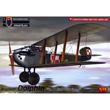 Kovozávody Prostějov Sopwith Dolphin Polish Services3x camo 1:72