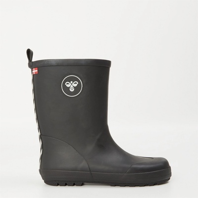 Hummel Детски гумени ботуши Hummel Rubber Wellington Boots Childrens - Black