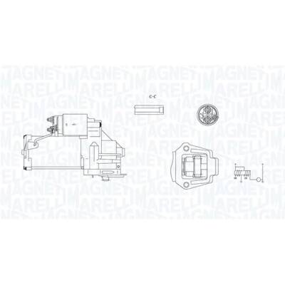 Štartér MAGNETI MARELLI 063721245010