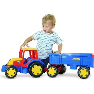 Wader Traktor s vlečkou Gigant 66100