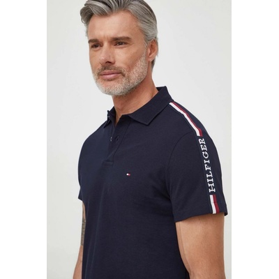 Tommy Hilfiger polo tričko tmavomodré