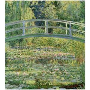 DIMEX ART Флизелинов фототапет езерце с водни лилии от клод оскар моне 225 x 250 см