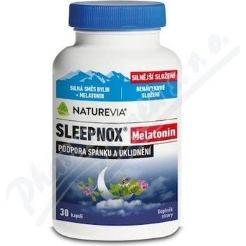 NatureVia Sleepnox Melatonin 30 kapslí