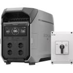 EcoFlow Manual Trasfer Switch - ръчен превключвател към ел. табло за EcoFlow DELTA Pro 3 Power Station (бял)