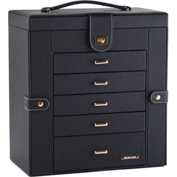 Gaira šestipatrová šperkovnice Rowling 9033 10 černá