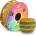 Polymaker Panchroma PLA Gradient Translucent Rainbow - 1, 75 mm / 1000 g (CA09001)