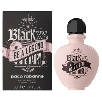 Paco Rabanne Black XS Be a Legend Debbie Harry toaletní voda dámská 50 ml