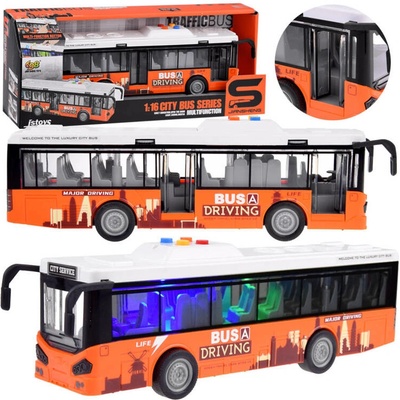 Jokomisiada Velký autobus s otevíracími dveřmi + zvuk, světlo