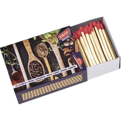PROF Zápalky Cooking 47mm 240ks