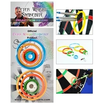 Red Dragon Peter Wright Snakebite Practice Rings