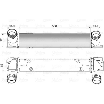 Chladič turba VALEO 818553