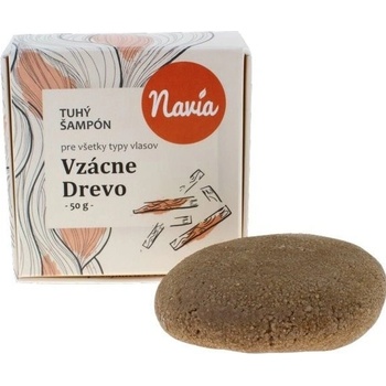 Kvítok tuhý šampon vzácné dřevo XL 50 g