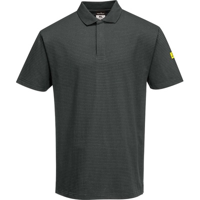 Portwest Antistatické polo tričko ESD AS21 Tmavosivá 5XL
