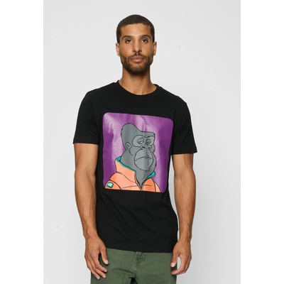 Mister Tee Тениска Bored Gorilla Tee black XXLUB-MT2374-00007 - Тъмносив, размер S