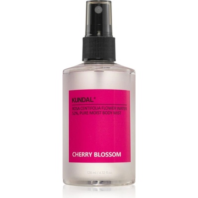 KUNDAL Pure Moist Body Mist Cherry Blossom хидратиращ спрей за тяло с успокояващ ефект 128ml