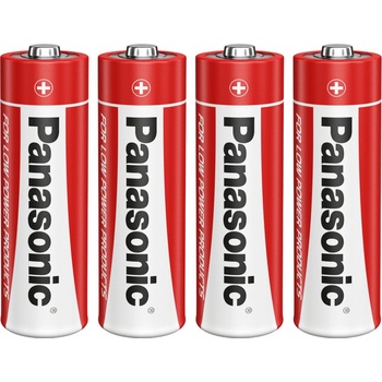 PANASONIC Red Zinc AA 4ks 00133698