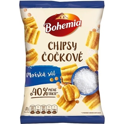 Bohemia Chipsy čočkové mořská sůl 65 g