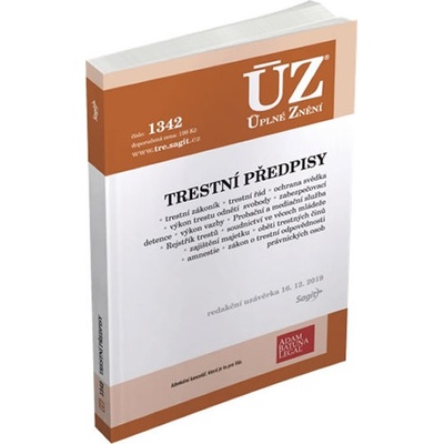 ÚZ 1342 Trestní předpisy