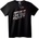 NOONEBRAND Тениска Кара я като крадец - 5XL, Black