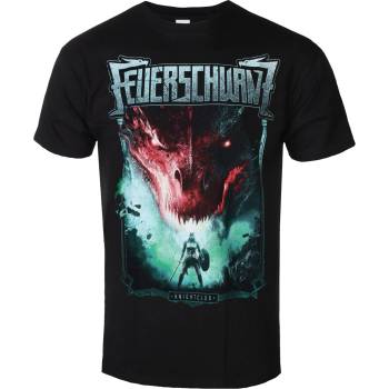 NNM мъжка тениска Feuerschwanz - Knightclub Album Cover - Черна - 51447400