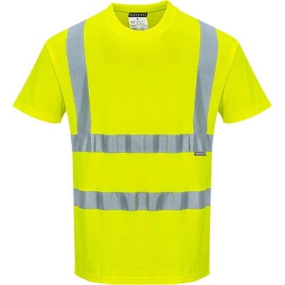 Portwest HI-VIS S170 Funkčné reflexné tričko HV žltá XS