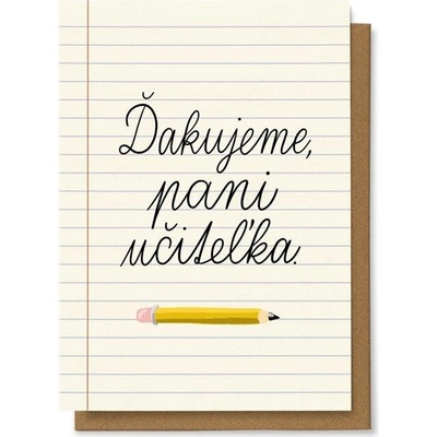 Chaukiss Ďakujeme, pani učitel'ka.