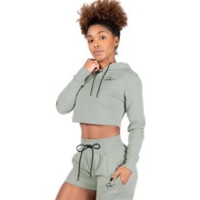 Gorilla Wear Pixley Crop Top hoodie Light Green