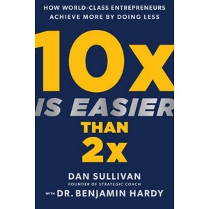 10x Is Easier Than 2x (ISBN: 9781401969950)