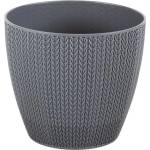 Serinova Саксия Serinova Sumela 0, 5 л, антрацит, Ø11 см, SML1