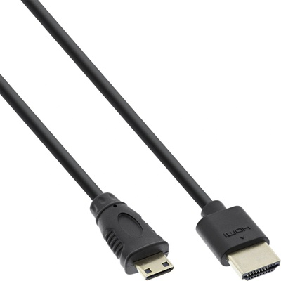InLine 17511C HDMI кабел 1, 5 м HDMI тип A (стандартен) HDMI тип C (мини) Черен (17511C)