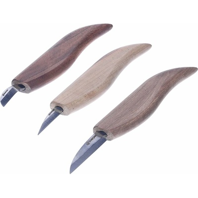 Prémiová rezbárska sada nožov BEAVERCRAFT - 3 kusy