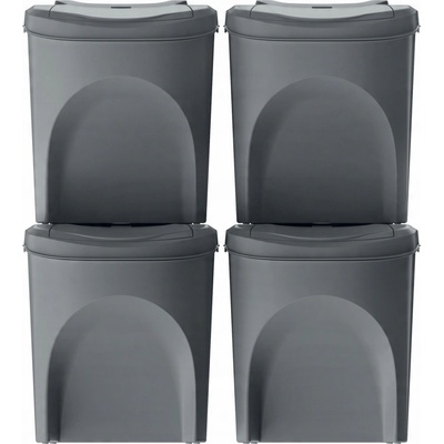 Sortibox odpadkové koše 4 x 20 l IKWB 20S4 405U