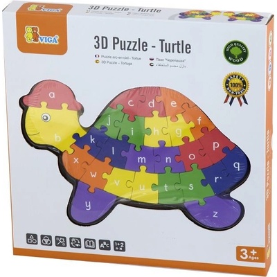 VIGA, 3D - Želva s písmenky