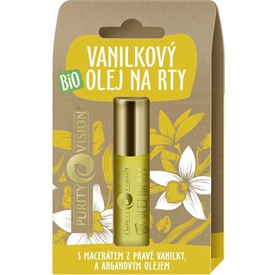 Purity Vision Bio vanilkový olej na pery 10 ml