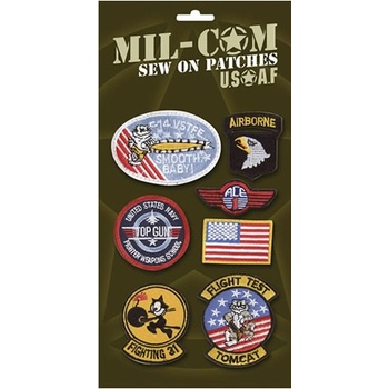 MIL-COM Nášivky USAF sada 7 kusov