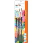 Spoko Комплект четки spoko за коса на пони 4 броя s033101304 (s033101304)