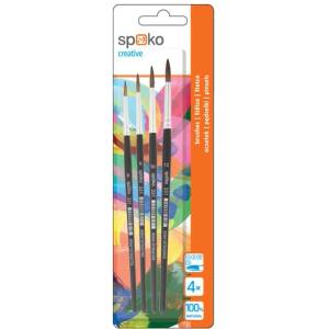 Spoko Комплект четки spoko за коса на пони 4 броя s033101304 (s033101304)