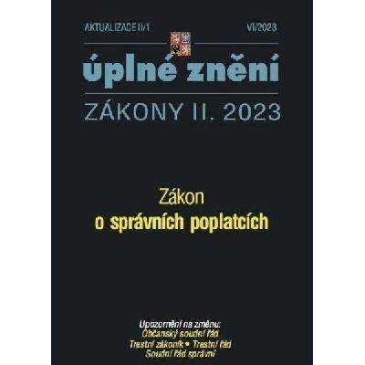 Aktualizace II/1 - Zákon o správních poplatích - Poradce s.r.o.