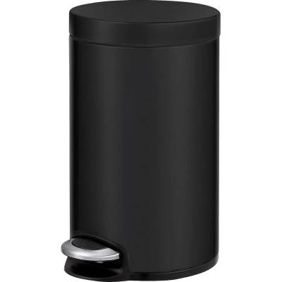 EKO-Europe Кош за отпадъци EKO SERENE с педал (12 л) - черен мат (EKO 921512- Matt black)