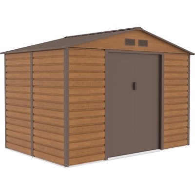 Crossheim C25028 Zahradní domek XL 277 x 195 x 200 cm, ořech – Hledejceny.cz