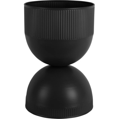 Present Time Метално покритие за кашпа ø 25, 5 cm Tonar - PT LIVING (PT4362BK)