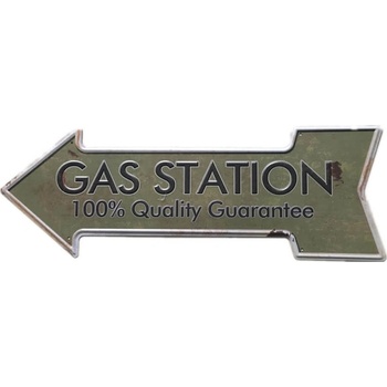Ceduľa Gas Station