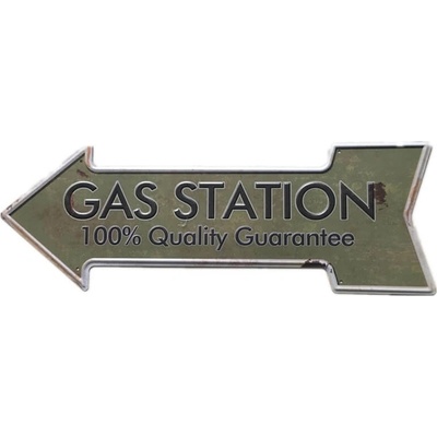 Ceduľa Gas Station
