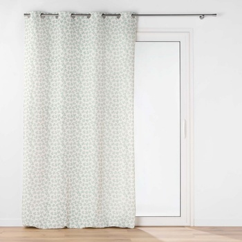 douceur d'intérieur Бяло-зелена завеса 140x240 cm Maddy - douceur d'intérieur (1612294)