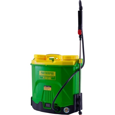PartnerPro P-SB-10L PARTNERPRO Акумулаторна пръскачка 10 л, 21V, комплект с батерия 21V 2Ah и зарядно устройство