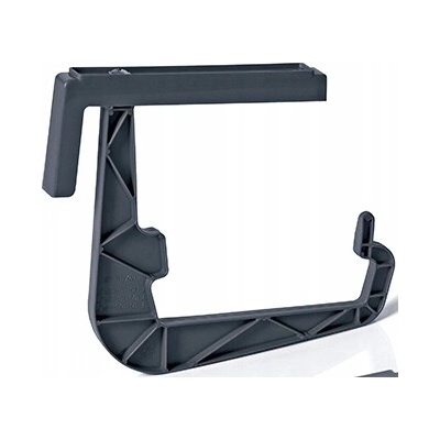 Prosperplast Kvetináč plast čierny, sivý 25 x 2 x 19 cm